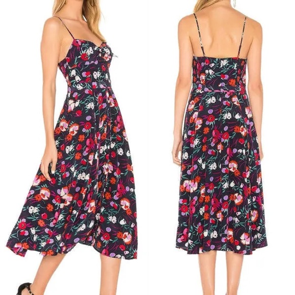 Revolve Yumi Kim Pretty Woman Midi Dress in Rivington Valley - Picture 11 of 11